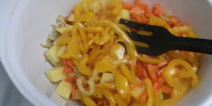 Шаг 7: тушенных овощей