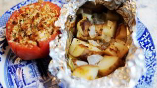 Рецепт Запеченной картошки в фольге
