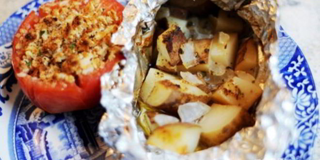 Рецепт запеченной картошки в фольге