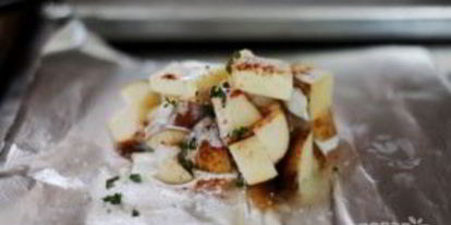 Шаг 4: запеченной картошки в фольге