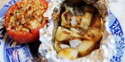 Шаг 6: запеченной картошки в фольге