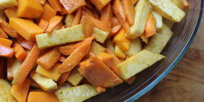 Шаг 3: запеченных овощей проще пареной репы