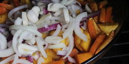 Шаг 5: запеченных овощей проще пареной репы