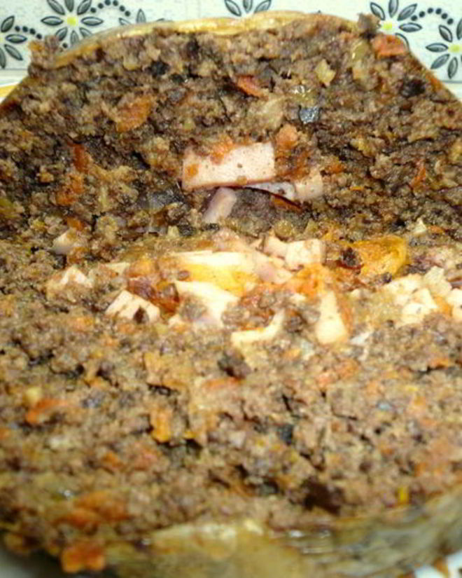 Рецепт фаршированного печеночного рулета