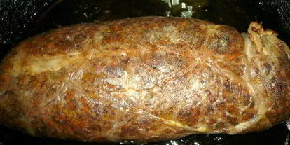 Шаг 7: фаршированного печеночного рулета