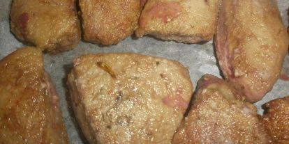 Шаг 13: говяжьей печени с яблоками и луком по-берлински