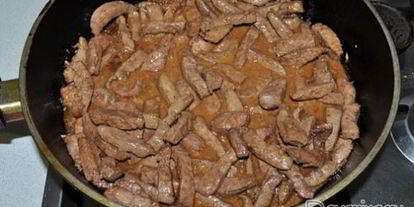 Шаг 3: говяжьей печени терияки