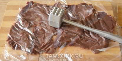 Шаг 5: говяжьей печени тушеной в соусе в мультиварке