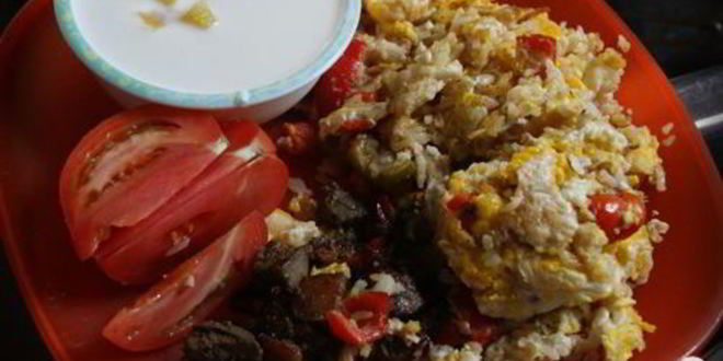 Рецепт говяжьей печенки с картофелем