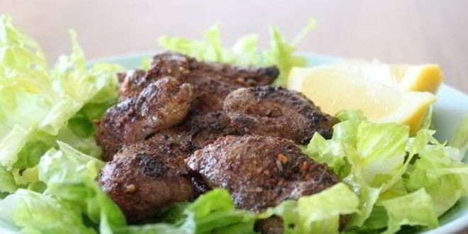 Рецепт куриной печени на сковороде