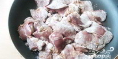 Шаг 6: куриной печени по-французски