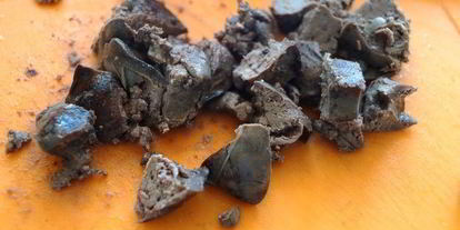 Шаг 4: куриной печени с фасолькой