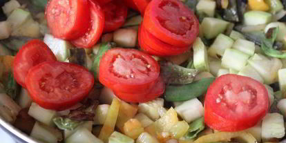 Шаг 3: куриной печени с осенними овощами