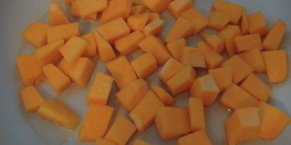 Шаг 4: куриной печени с тыквой и яблоками