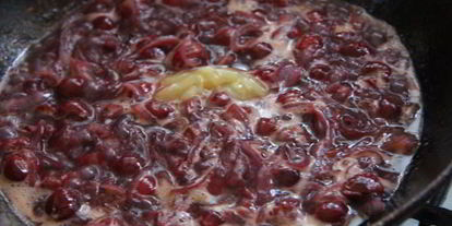 Шаг 2: куриной печени с вишневым соусом