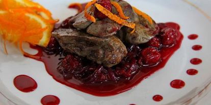 Шаг 5: куриной печени с вишневым соусом