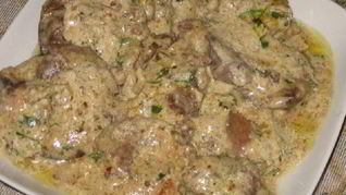 Рецепт Куриной печени в соусе