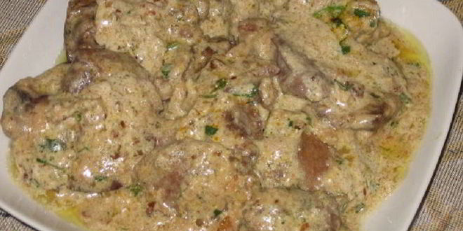 Рецепт куриной печени в соусе