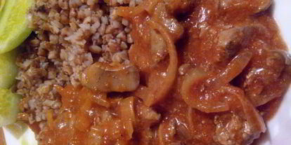 Шаг 6: куриной печени в томатном соусе