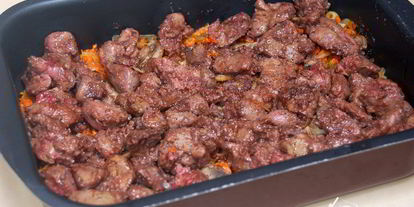 Шаг 3: куриной печенки в омлете