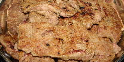 Шаг 5: отбивных из печени