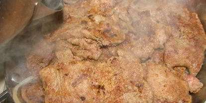 Шаг 6: отбивных из печени