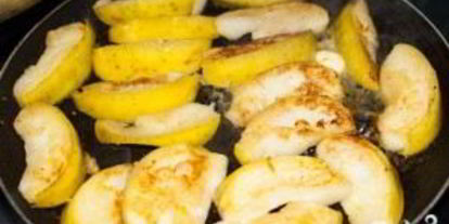 Шаг 4: печени индейки с яблоками