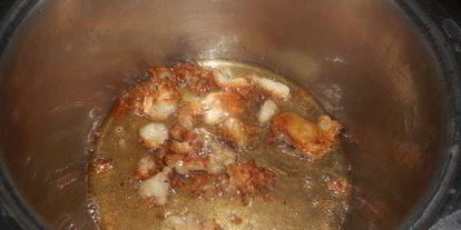 Шаг 1: печени кролика в сливочном соусе