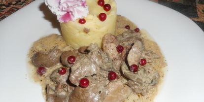 Шаг 6: печени кролика в сливочном соусе