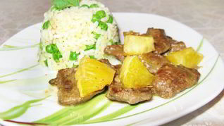 Рецепт Печени с апельсинами