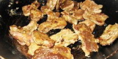 Шаг 1: печени с апельсинами