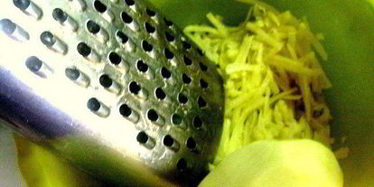 Шаг 4: печени с грибами на картофельном блине