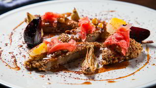 Рецепт Печени с орехами