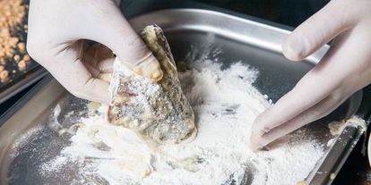 Шаг 6: печени с орехами