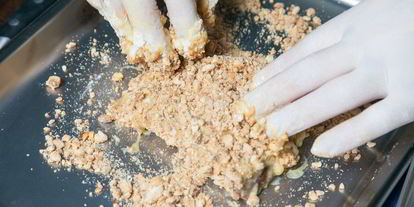 Шаг 7: печени с орехами