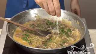 Рецепт Печени с полентой