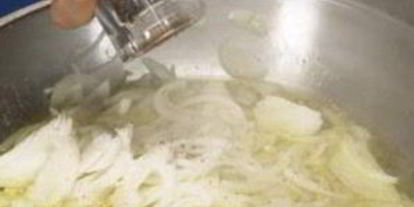 Шаг 1: печени с полентой