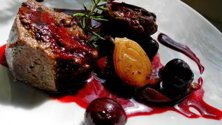 Рецепт Печени с вишней и розмарином