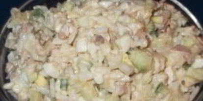 Шаг 5: печени трески с рисом