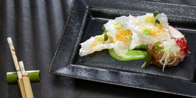 Рецепт печени трески с соусом васаби