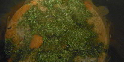 Шаг 5: печени, тушеной в томатно-сметанном соусе