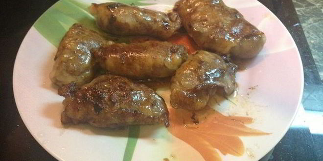 Рецепт печени в рубашке хугабша