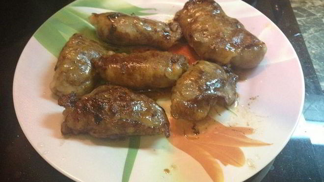 Рецепт Печени в рубашке Хугабши