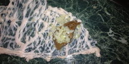 Шаг 2: печени в рубашке хугабша