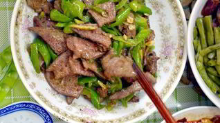 Рецепт Печенки свиной