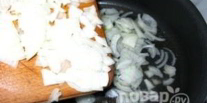 Шаг 2: печенки в сметане