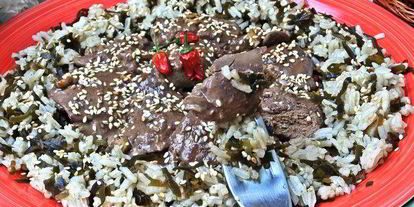 Шаг 15: сливочной печенки с рисом по-японски