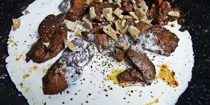 Шаг 6: сливочной печенки с рисом по-японски