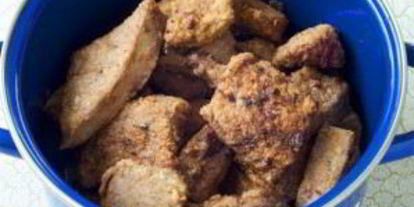 Шаг 2: тушеной печени