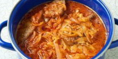 Шаг 3: тушеной печени